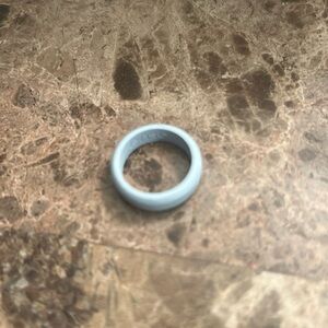 EUC size 4.5 silicone powder blue ring enso brand